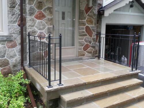 01155 Outdoor Porch Railings
