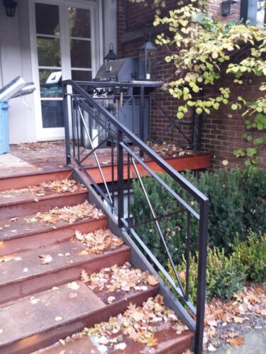 01160 Outdoor Porch Railings