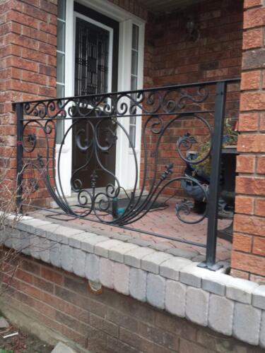 01161 Outdoor Porch Railings
