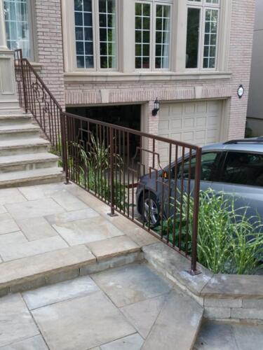01165 Outdoor Porch Railings