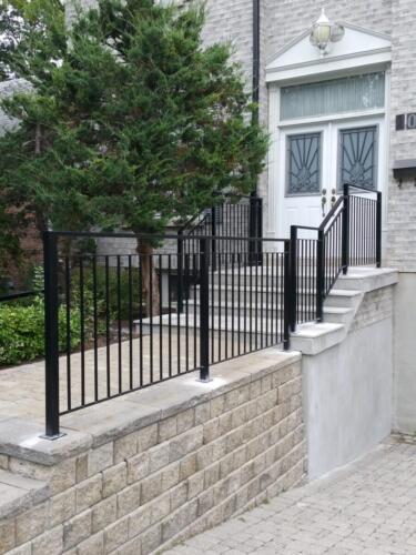 01166 Outdoor Porch Railings