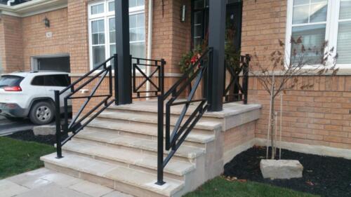 01178 Outdoor Porch Railings
