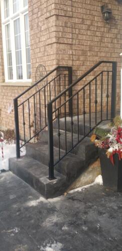 01189 Outdoor Porch Railings