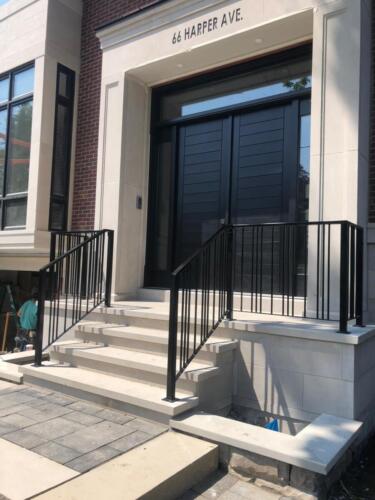 01219 Outdoor Porch Railings