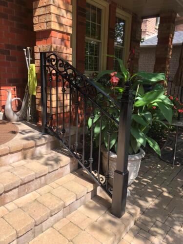 01229 Outdoor Porch Railings