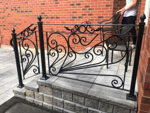 01230 Outdoor Porch Railings