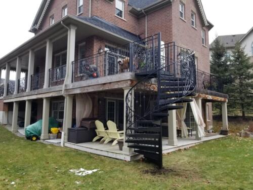 Exterior Spiral Staircase Gallery