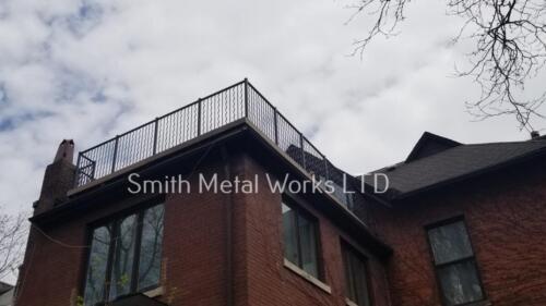 01298 Outdoor Wrought Iron Railings