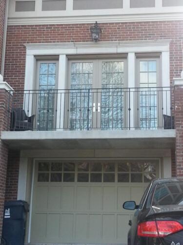 01329 Outdoor Wrought Iron Railings